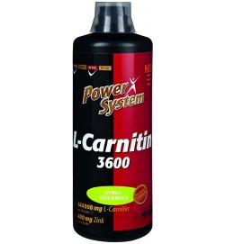 L-carnitin 3600 (144 гр - л-кар) 1 литр PowerSystem